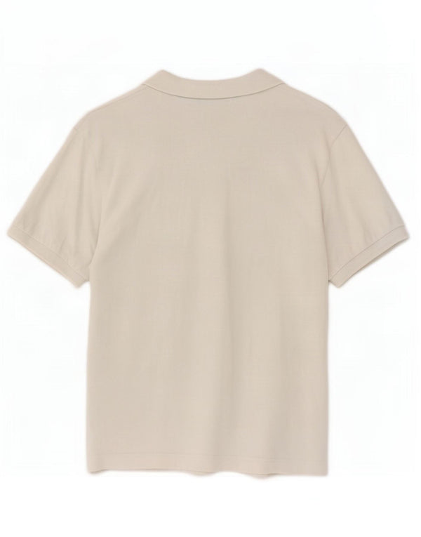 Polo Kappa da donna UK 18 XL cotone bianco