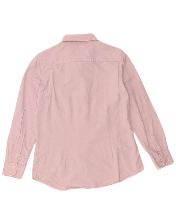 Crew Clothing Camicia da donna UK 12 Cotone rosa medio