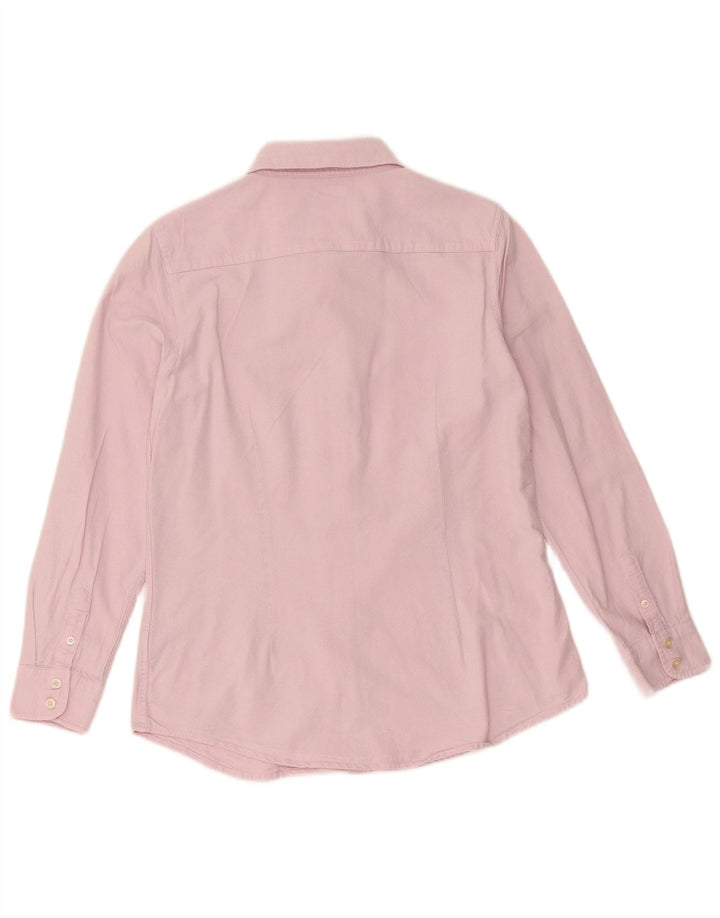 Crew Clothing Camicia da donna UK 12 Cotone rosa medio