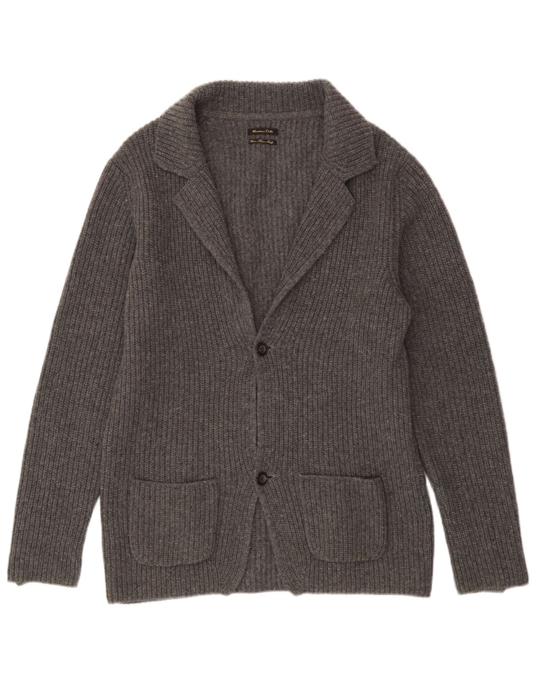 Maglione cardigan da uomo Massimo Dutti XL grigio