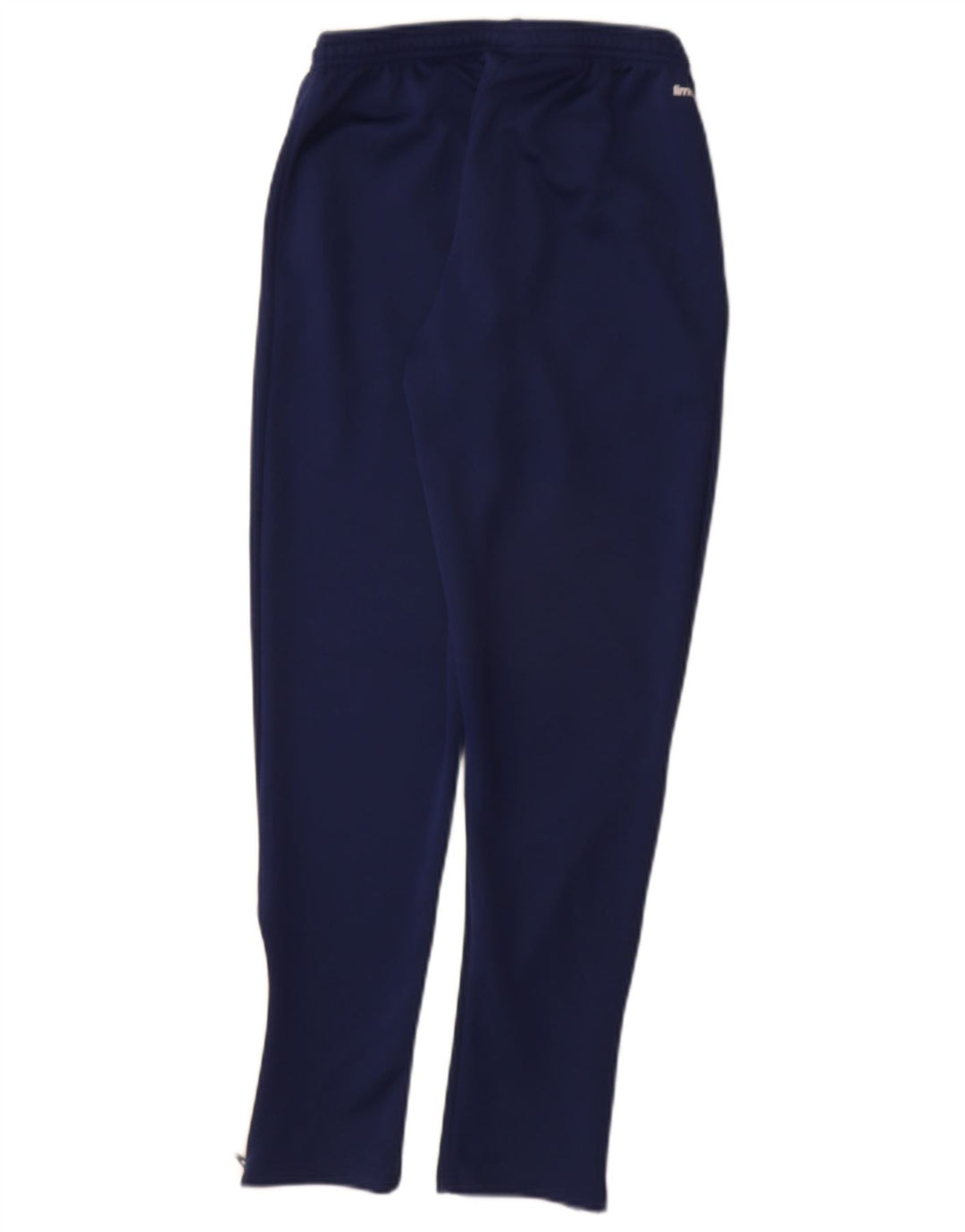 Pantaloni della tuta ADIDAS da ragazzo Climalite 11-12 anni in poliestere blu navy