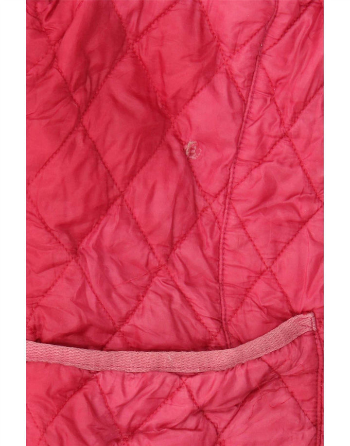 Gilet trapuntato da uomo Barbour UK 8 piccolo rosa