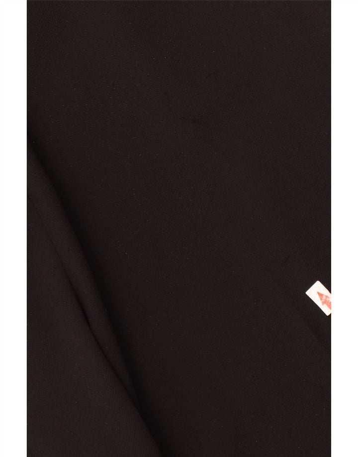 Pantaloni chino a gamba larga da donna Zara medi W28 L29 poliestere nero