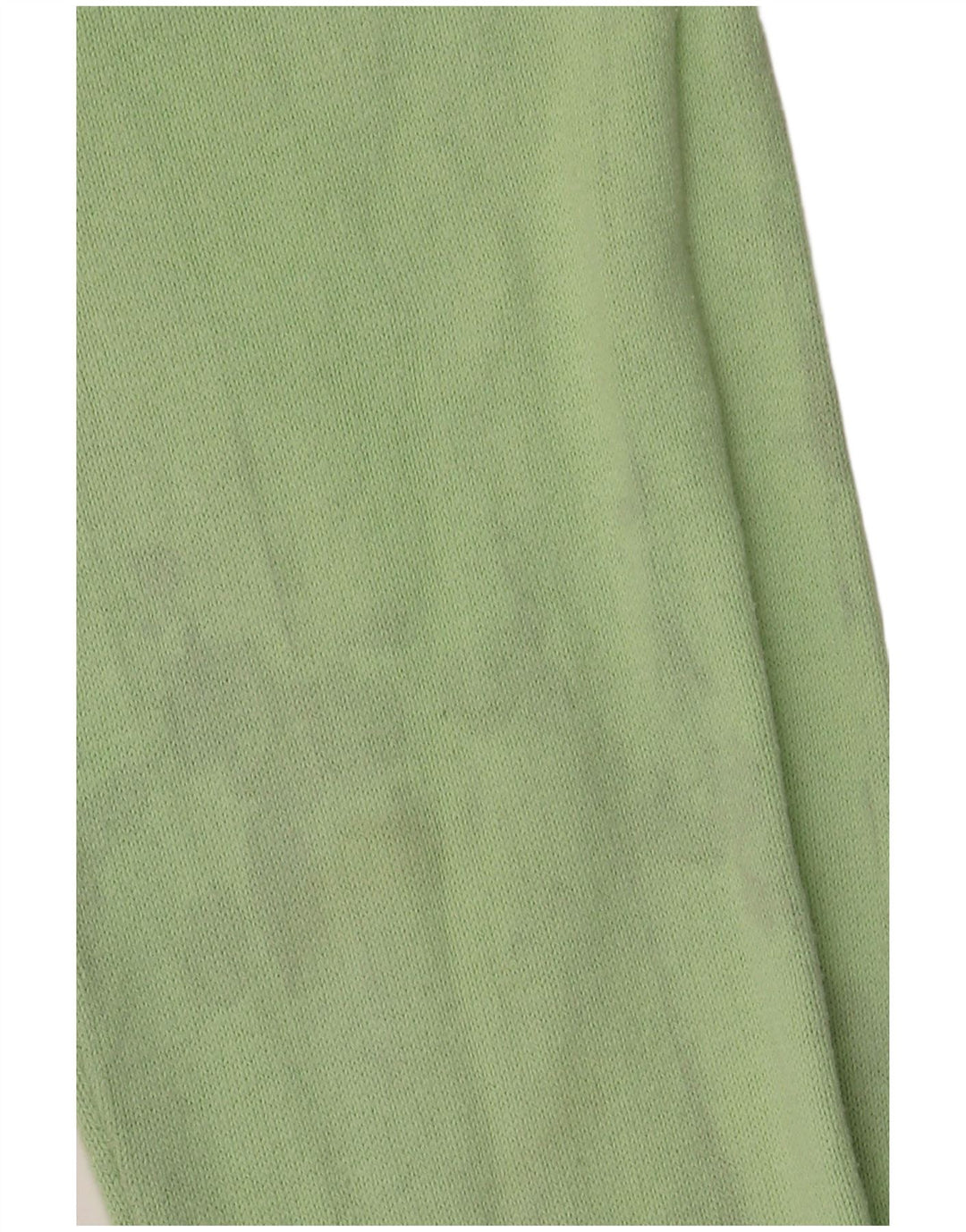 Polo da donna BENETTON UK 16 Large verde in cotone color block