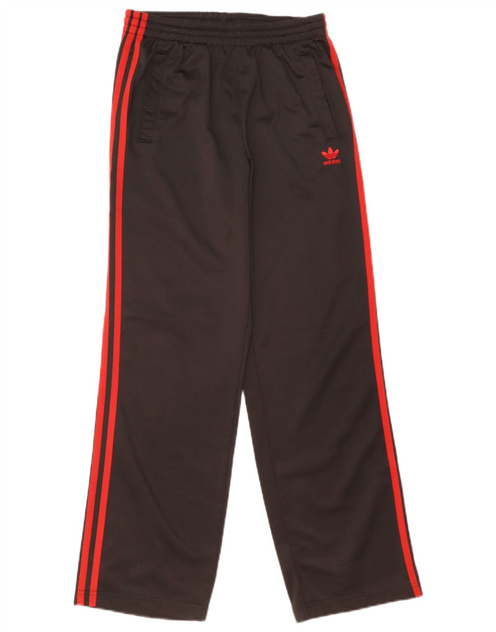 Pantaloni della tuta da ragazzo Adidas 13-14 anni in poliestere nero
