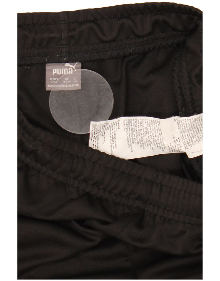 Pantaloni della tuta da ragazzo Puma 13-14 anni Poliestere color block nero