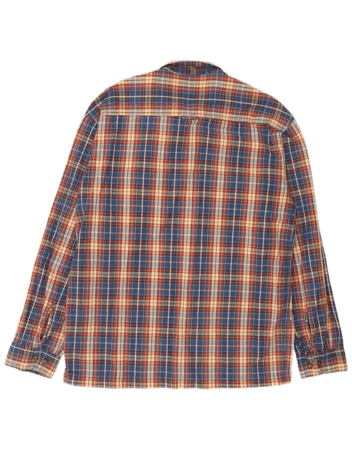 Camicia da uomo in flanella Wrangler grande cotone a quadri multicolore
