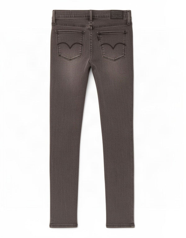 Levi's Donna 310 Shaping Super Skinny Jeans W29 L27 Cotone Grigio