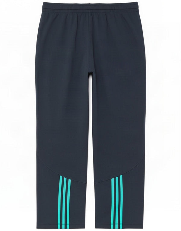 Pantaloni tuta da donna Adidas UK 12/14 Medium Navy Blue Poliestere