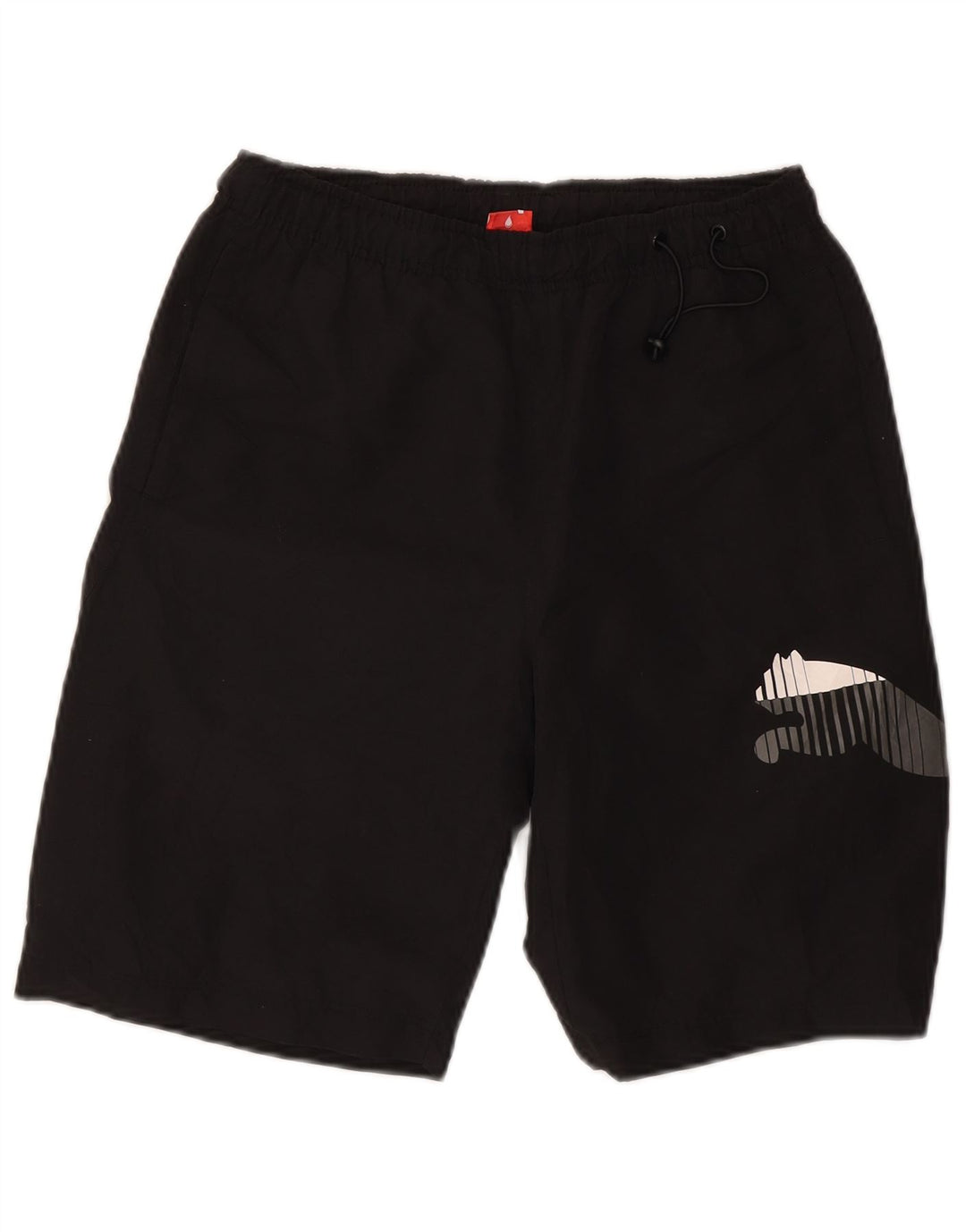 Pantaloncini sportivi grafici da uomo Puma piccoli neri