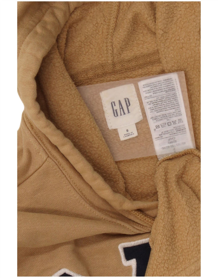 Felpa con cappuccio grafica da uomo Gap Small in cotone beige
