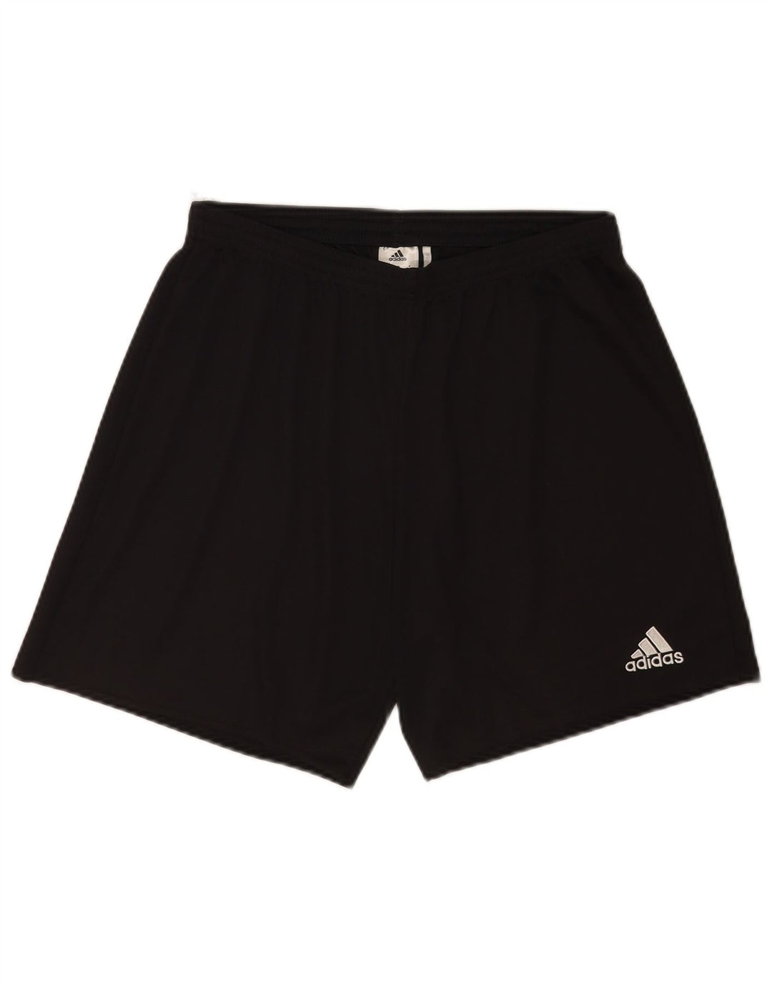 Pantaloncini sportivi Adidas Climalite da uomo grandi in poliestere nero