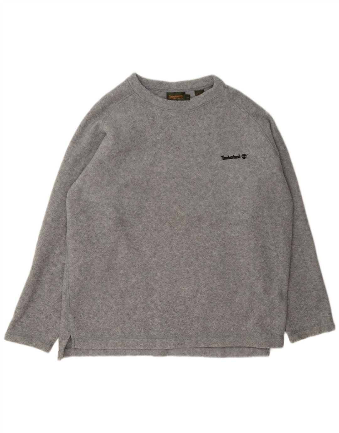 Maglione in pile da uomo Timberland grande poliestere chiazzato grigio