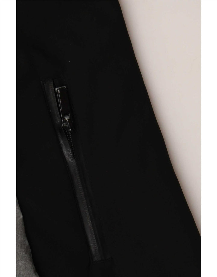 Cappotto imbottito con cappuccio da donna Kappa UK 10 piccolo grigio color block