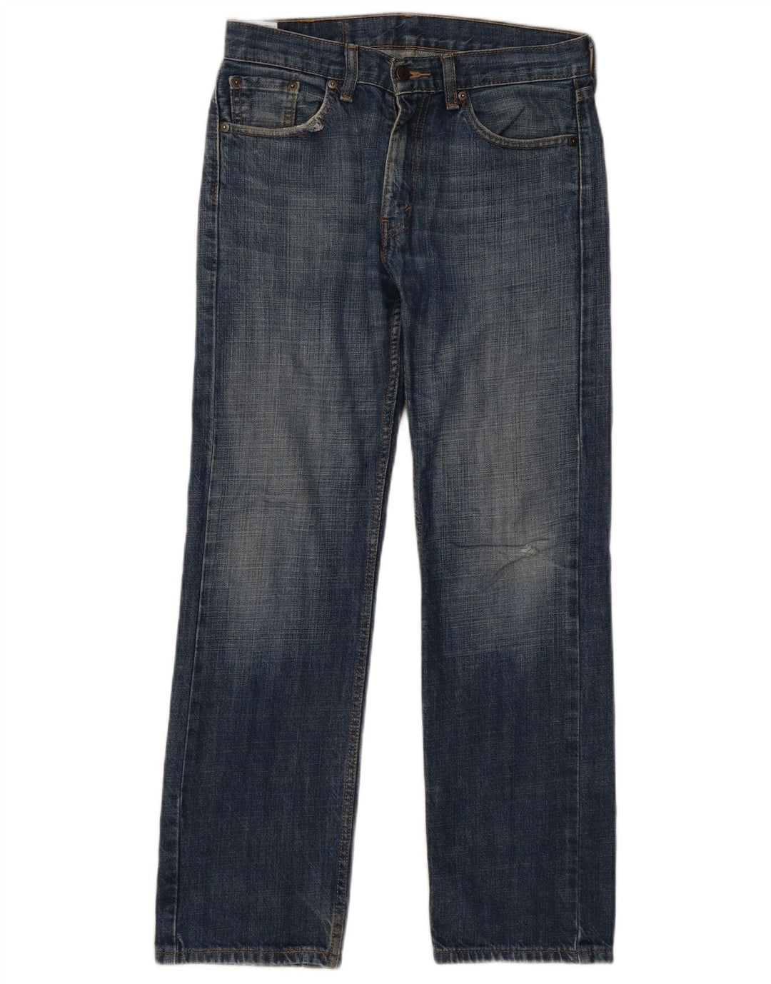 Jeans dritti da donna Levi's W30 L30 in cotone blu navy