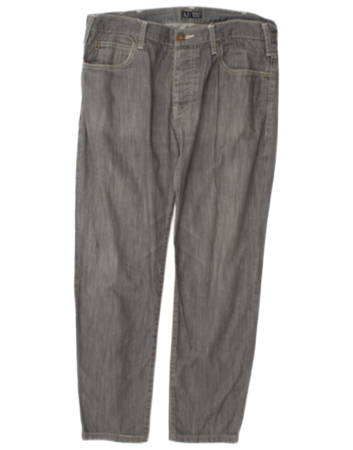 Jeans slim da uomo Armani W33 L27 Grigi