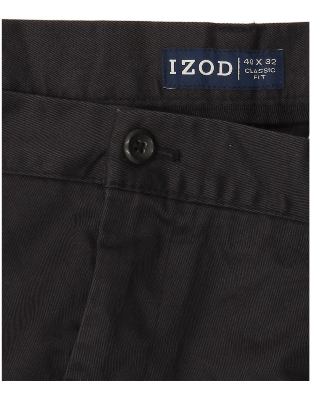Pantaloni corti da uomo con vestibilità classica IZOD W40 L25 blu navy