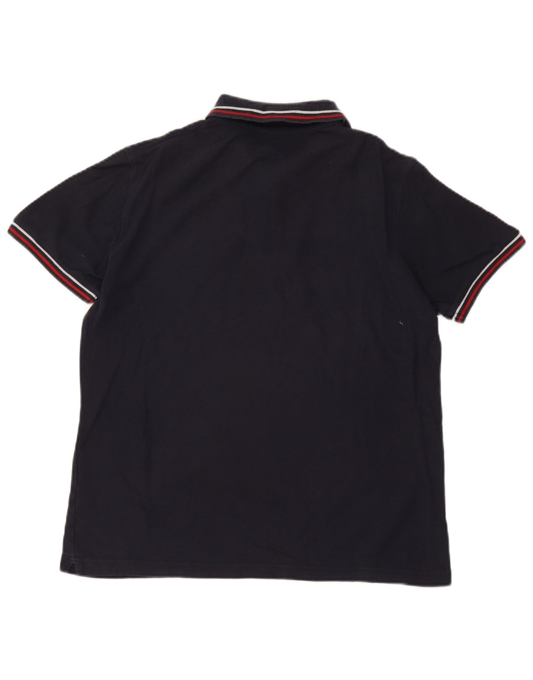 Polo da uomo Lotto in cotone medio blu navy