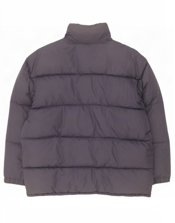 Giacca imbottita da uomo vintage UK 44 2XL Blu navy