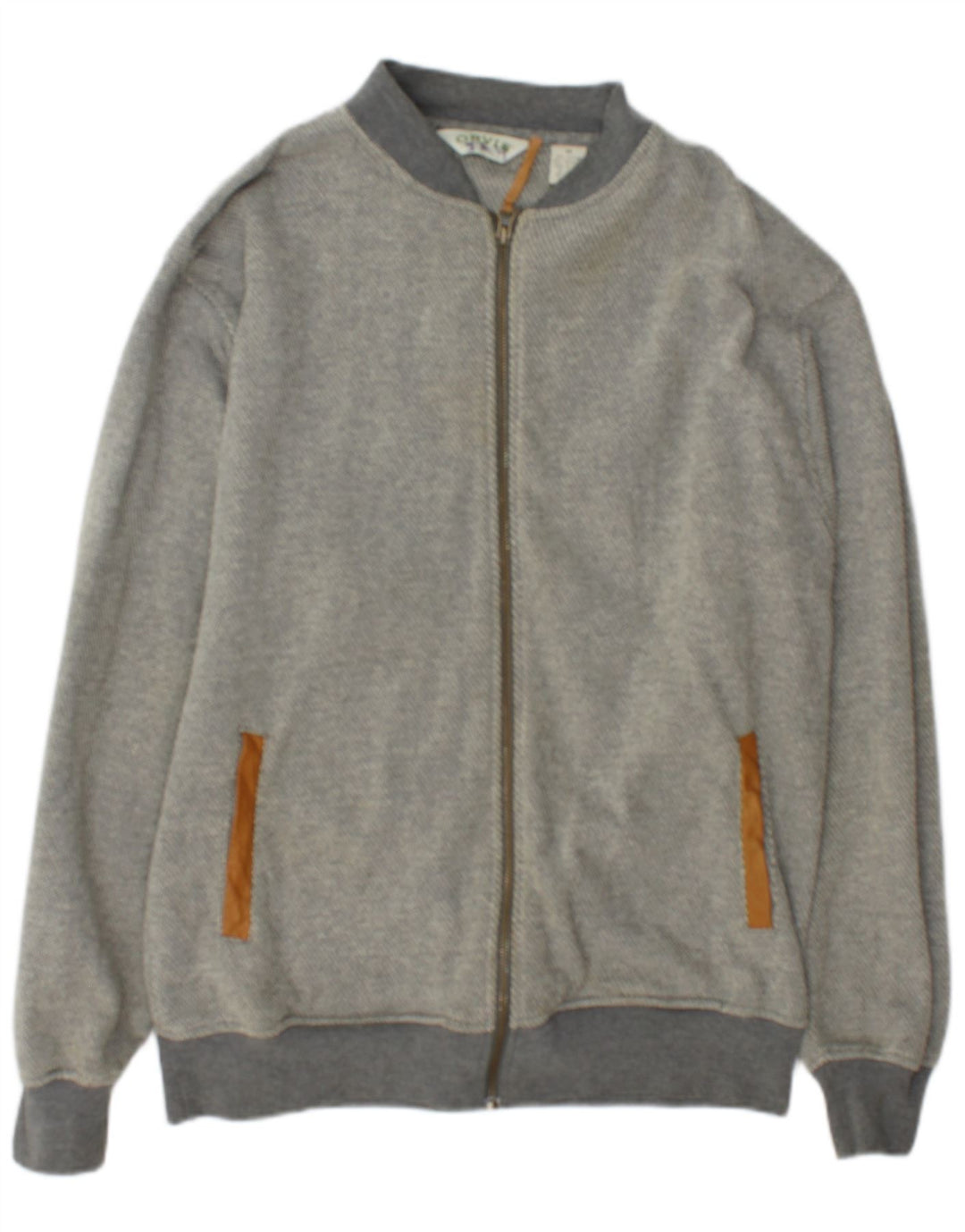 Giacca da ginnastica da uomo Orvis in cotone grigio medio