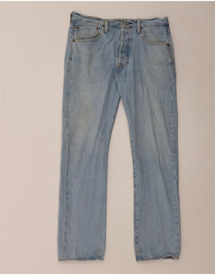 Levi's Uomo 501 Jeans dritti W32 L30 Cotone Blu