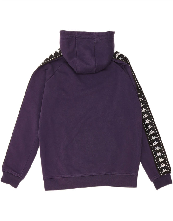 Maglione con cappuccio grafico da donna KAPPA UK 16 viola medio