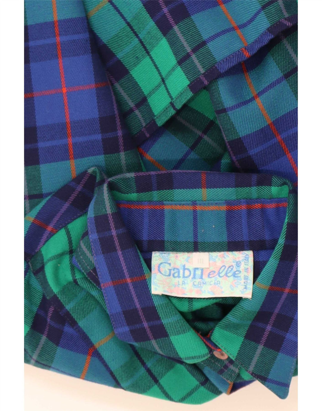 Gabri elle La Camicia Camicia da donna in flanella UK 16 Grande quadretto multicolore