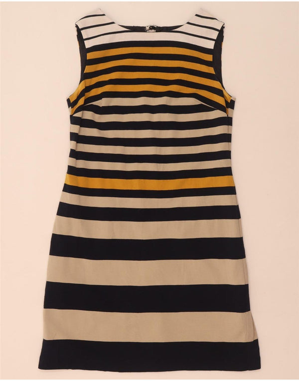 Abito tubino da donna Marks & Spencer UK 14 medio blu navy a righe