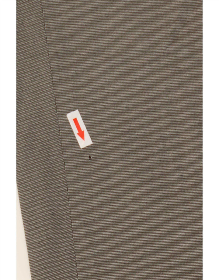 Pantaloni da abito vestibilità regolare Marks & Spencer da uomo W36 L31 poliestere grigio