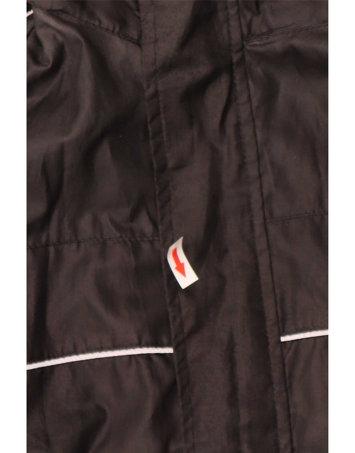 Umbro Giacca da uomo con vestibilità regolare, tuta sportiva grande in poliestere nero