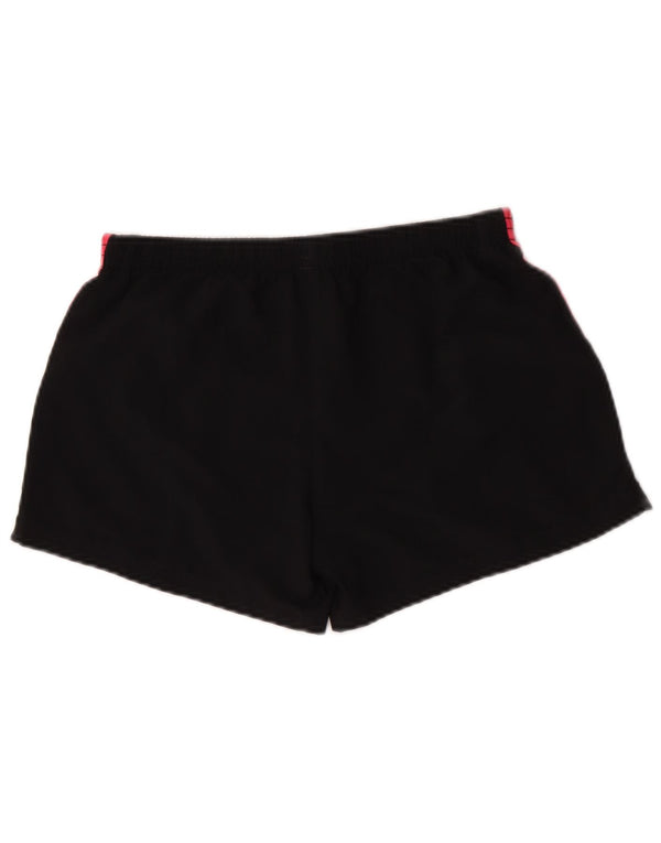 Adidas Womens Sport Shorts UK 10 Small Black Polyester