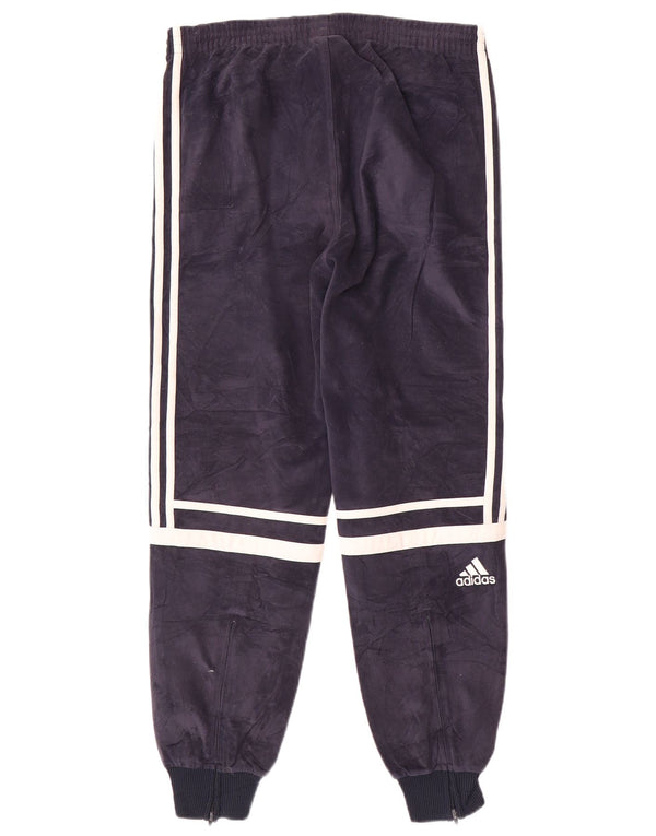 Pantaloni da tuta ADIDAS da ragazzo Joggers 13-14 anni in poliestere blu navy
