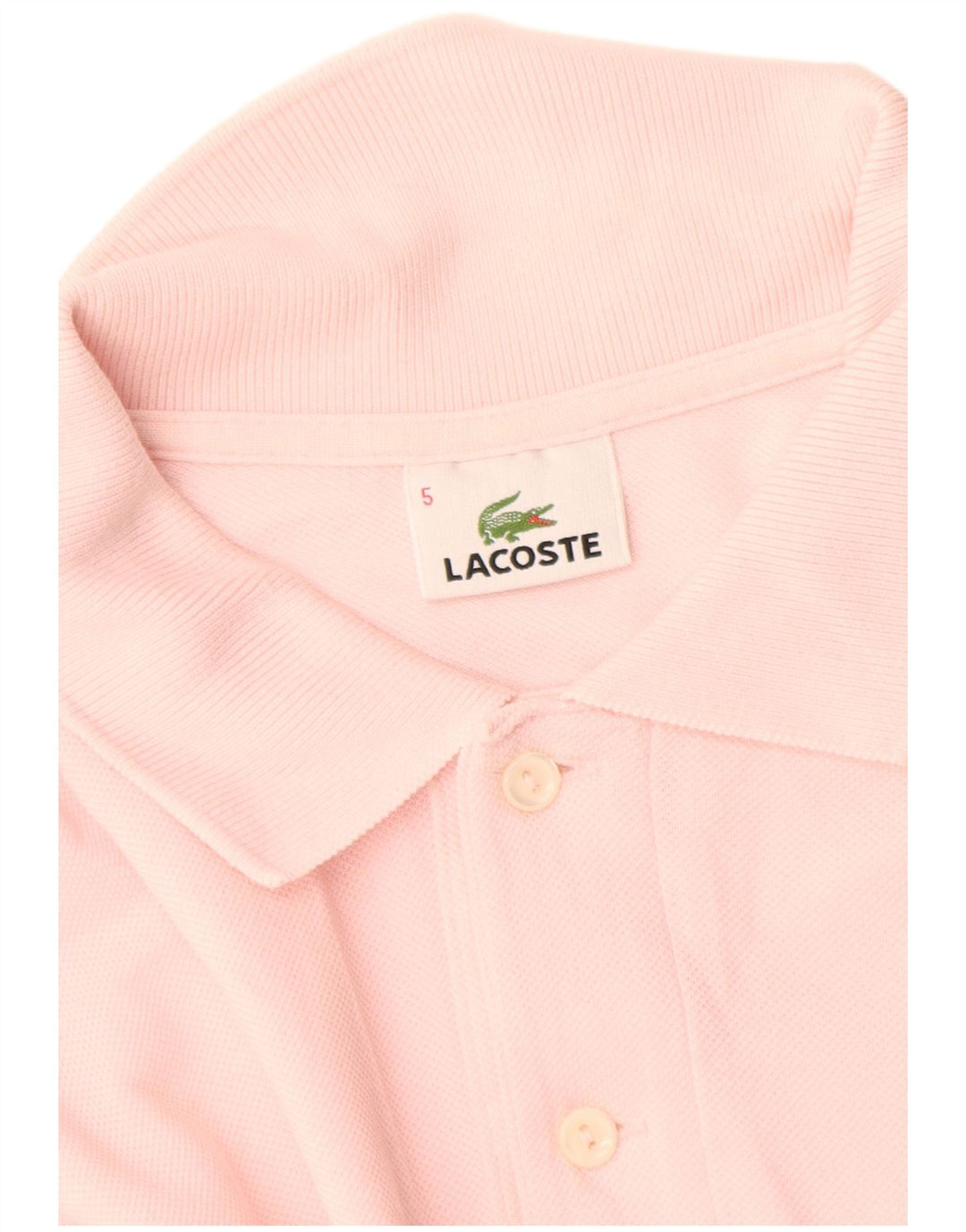 Polo da uomo Lacoste taglia 5 grande rosa