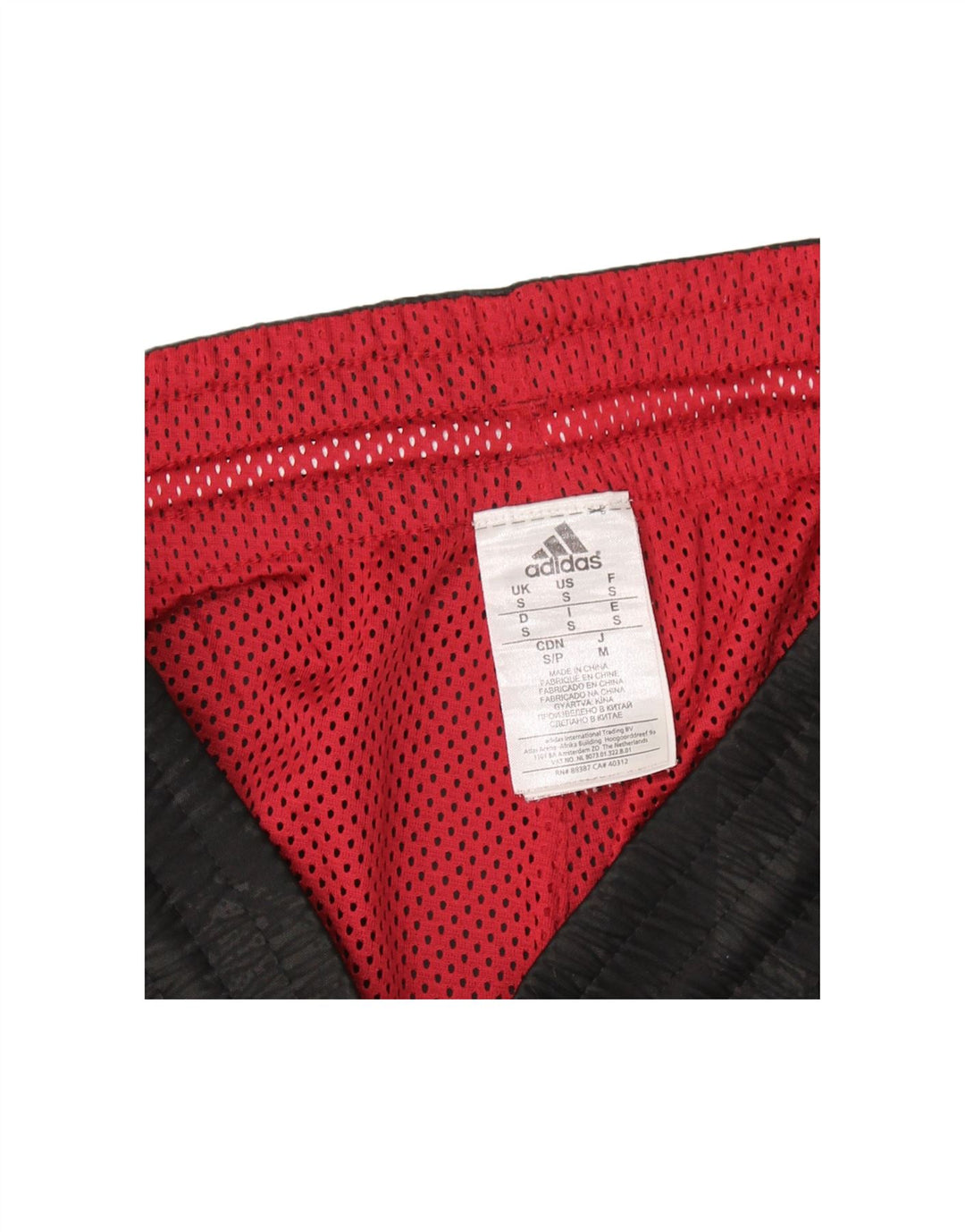 ADIDAS Mens Climalite Sport Shorts Small Black Colourblock Polyester Vintage Adidas and Second-Hand Adidas from Messina Hembry 