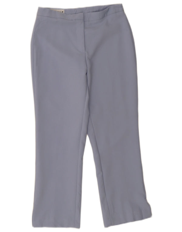 Pantaloni casual dritti da donna ZARA medi W28 L26 Blu