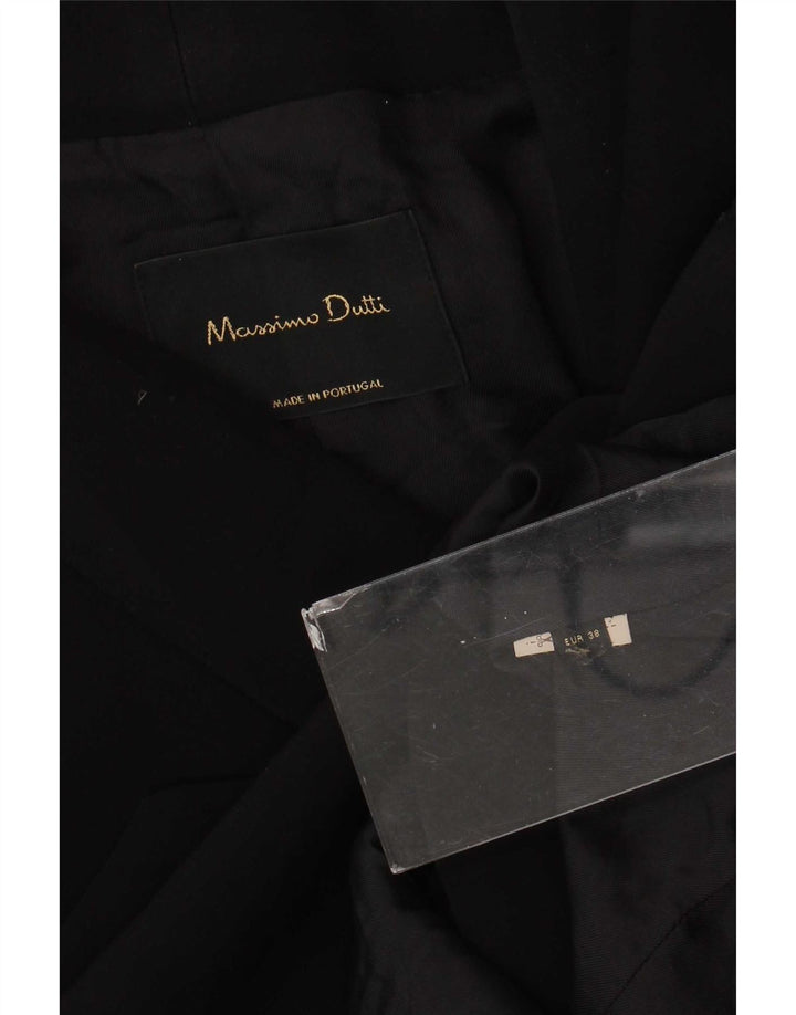 Cappotto doppiopetto da donna Massimo Dutti EU 38 piccolo blu navy