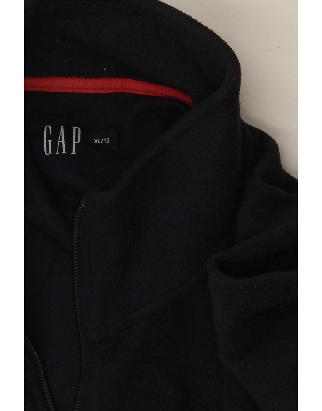 Maglione in pile Gap da uomo con zip e collo XL blu navy