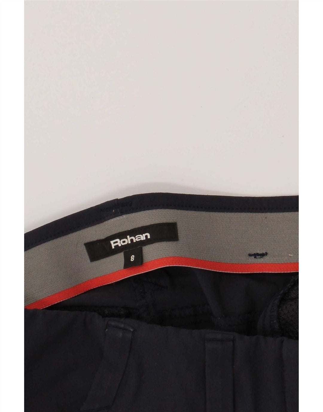 Pantaloncini Bermuda da donna Rohan UK 8 Small W26 Blu Navy