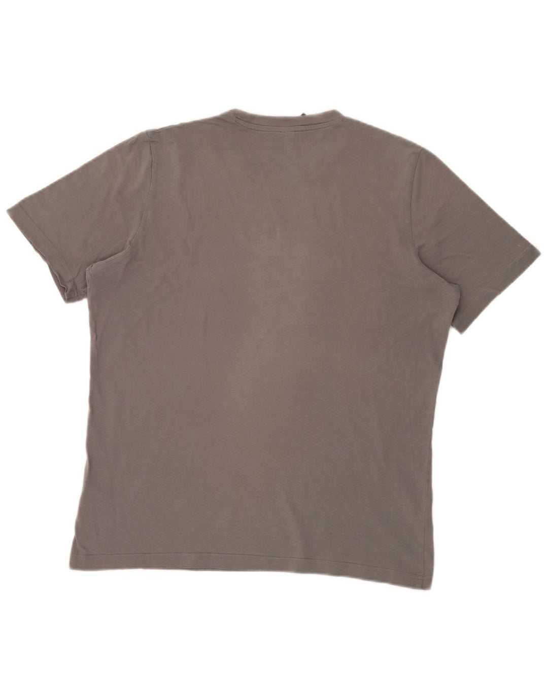 T-shirt da uomo Adidas Top in cotone grigio medio