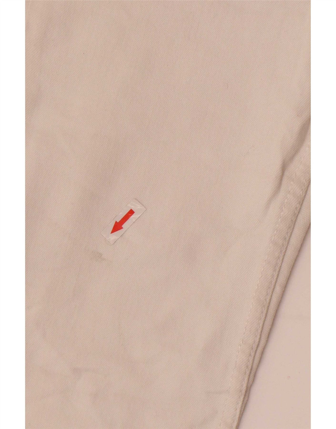 Jeans corti da donna Zara EU 38 piccoli W28 L26 cotone bianco