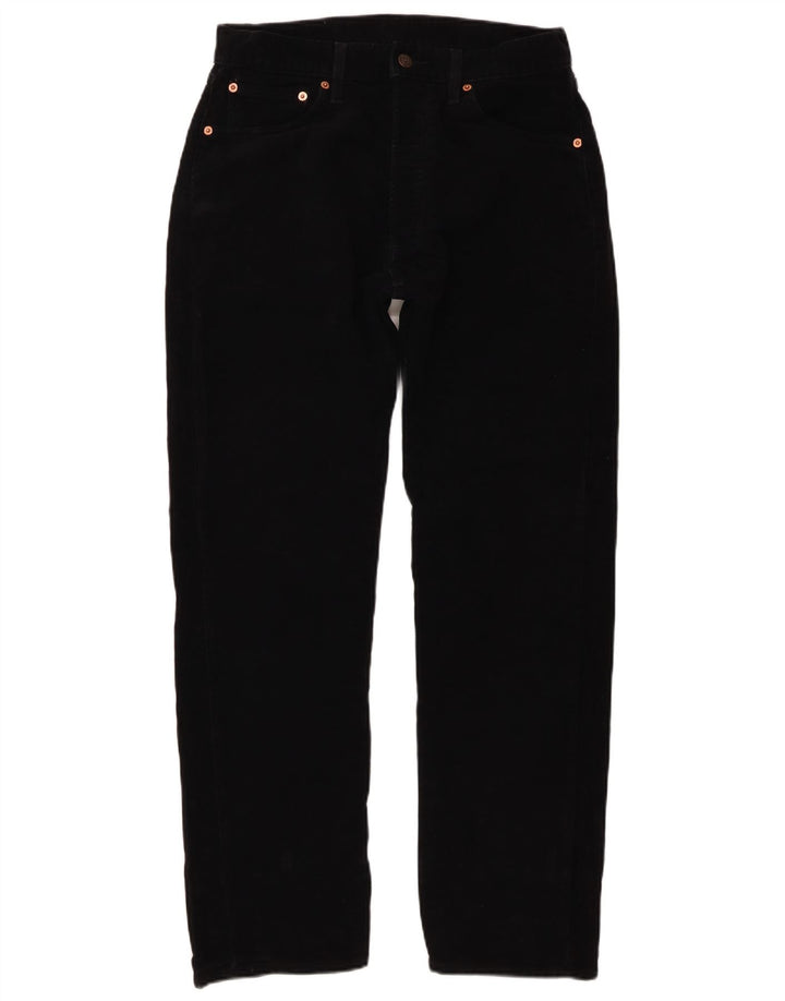 Levi's Uomo 551 Jeans dritti W32 L30 Cotone Nero