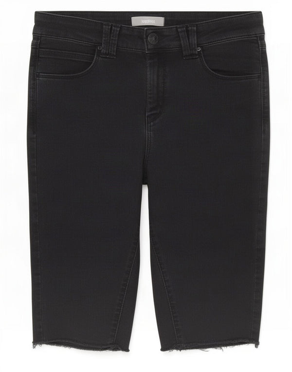 Pantaloncini di jeans da donna Marks & Spencer UK 12 Medium W30 Cotone grigio