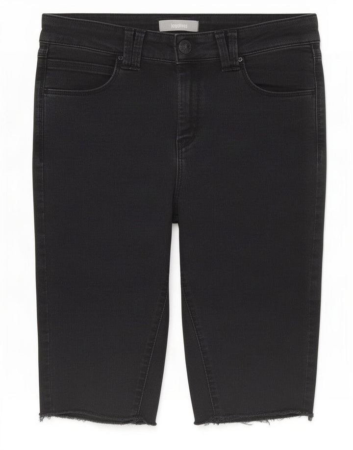 Pantaloncini di jeans da donna Marks & Spencer UK 12 Medium W30 Cotone grigio