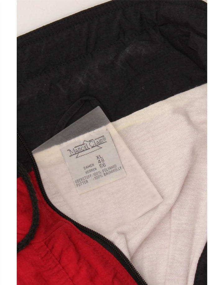 Giacca anorak da uomo Marcel Clair UK 42 XL Poliammide color block rosso