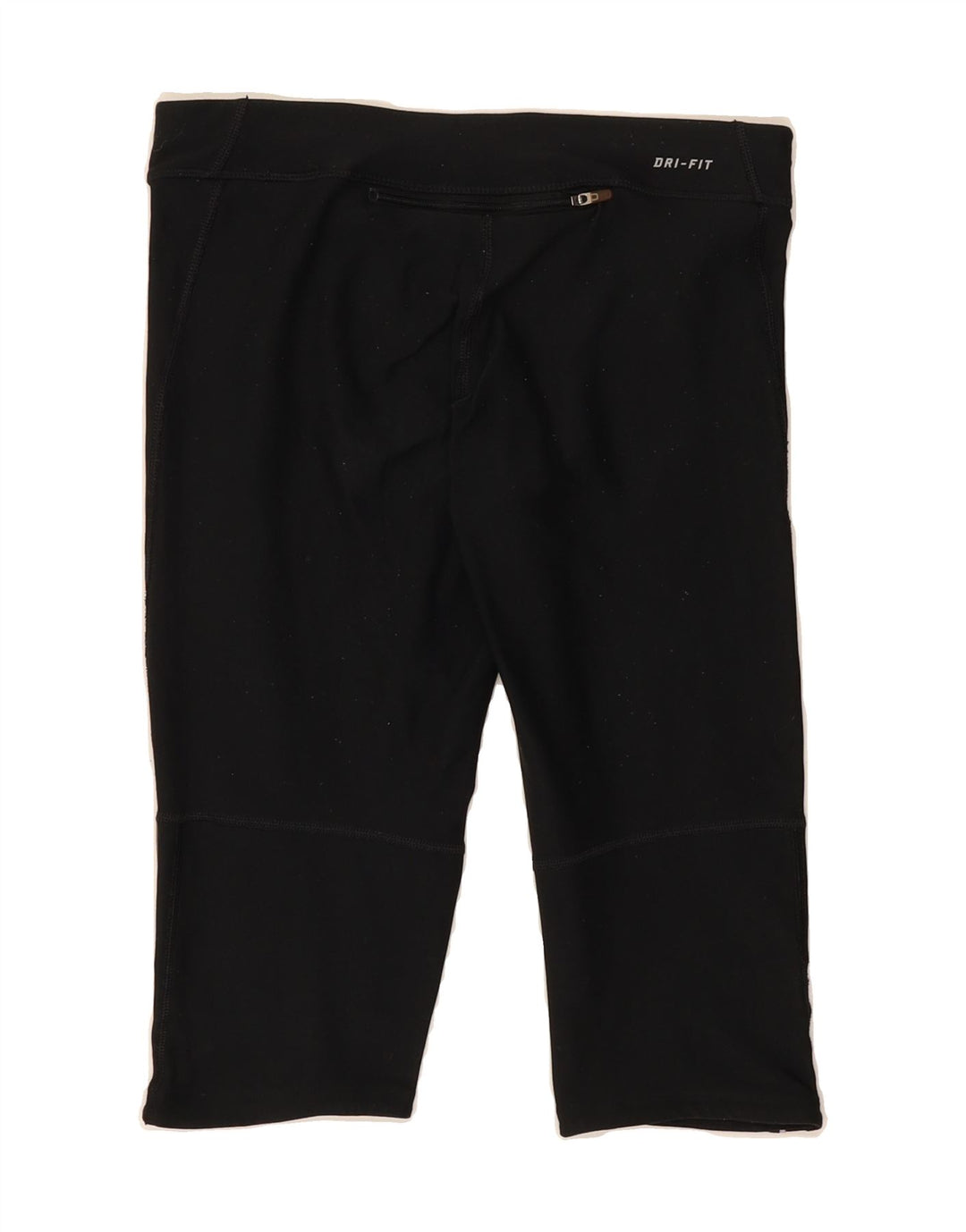 NIKE Womens Dri Fit Bermuda Sport Shorts UK 10 Small  Black Polyester Vintage Nike and Second-Hand Nike from Messina Hembry 