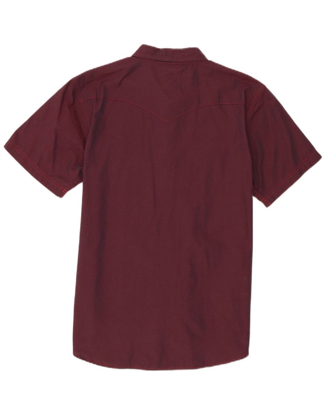 Camicia a maniche corte da uomo Levi's Large in cotone marrone