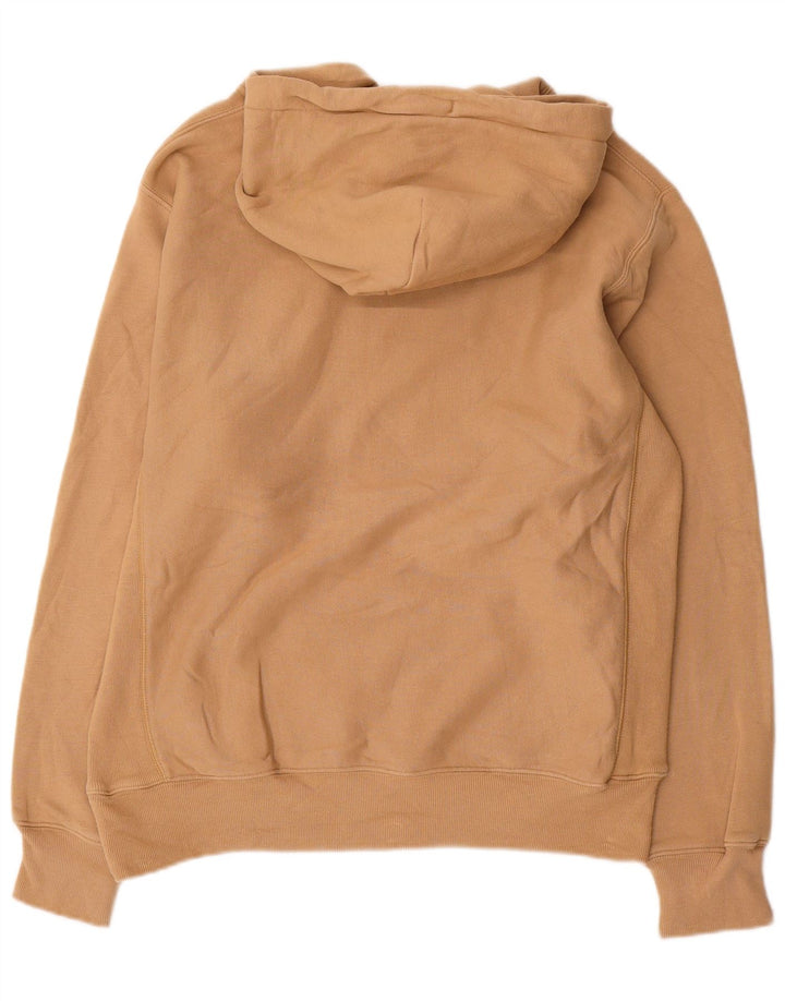 Felpa con cappuccio da uomo Champion in cotone beige medio