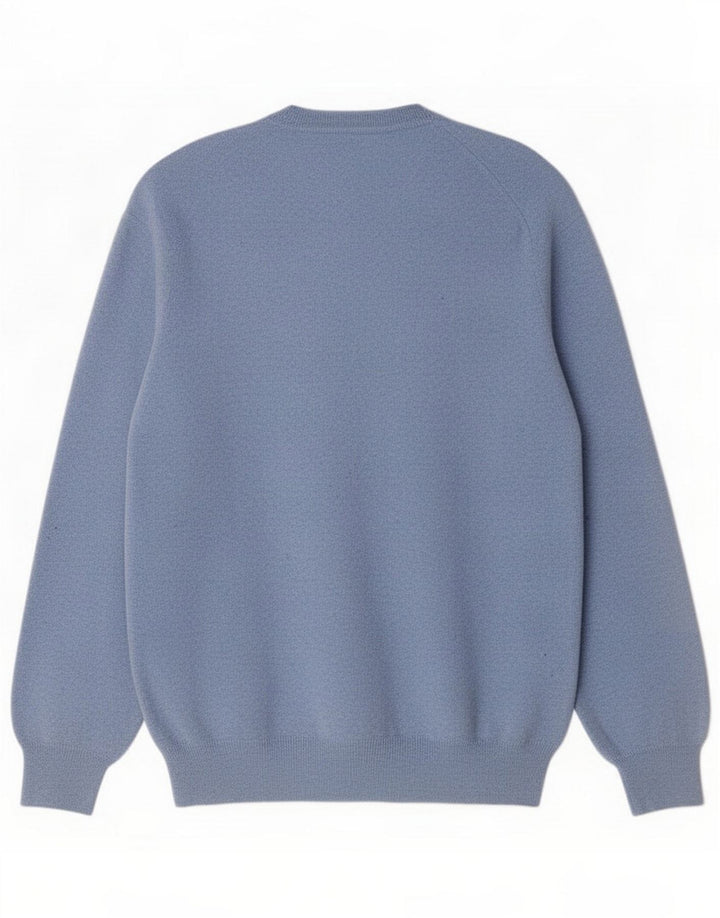 Maglione Trussardi Uomo Girocollo XL Blu Lana