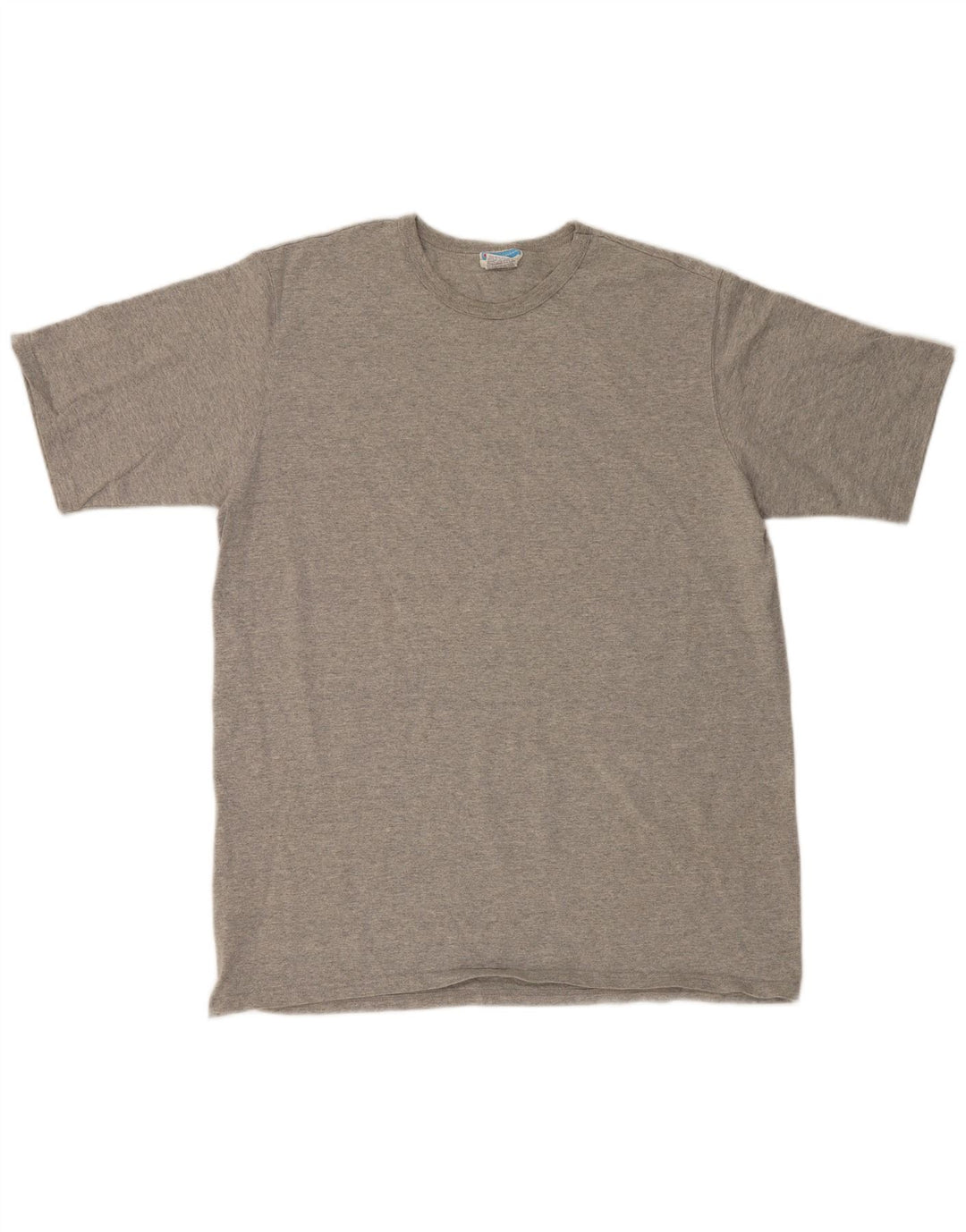T-shirt da uomo Champion Top XL in cotone chiazzato grigio