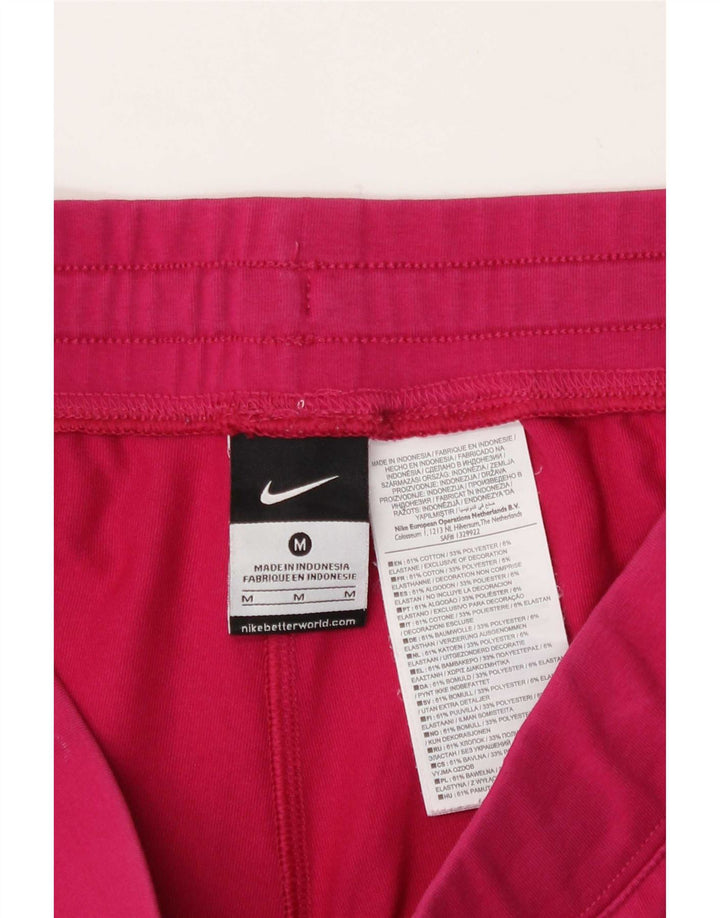 Pantaloncini sportivi da donna Nike UK 14 cotone rosa medio